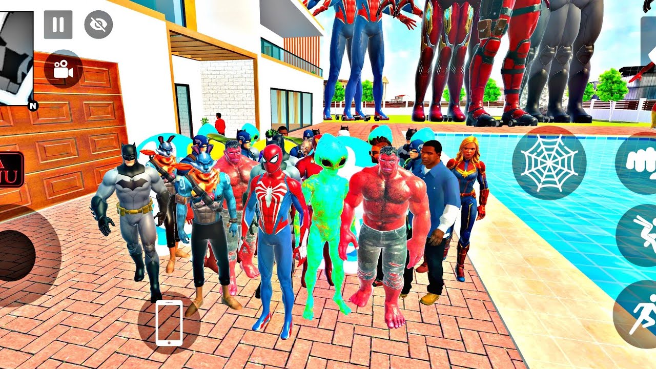 Patlu Attack in Indian Theft Auto Simulator | Live Stream