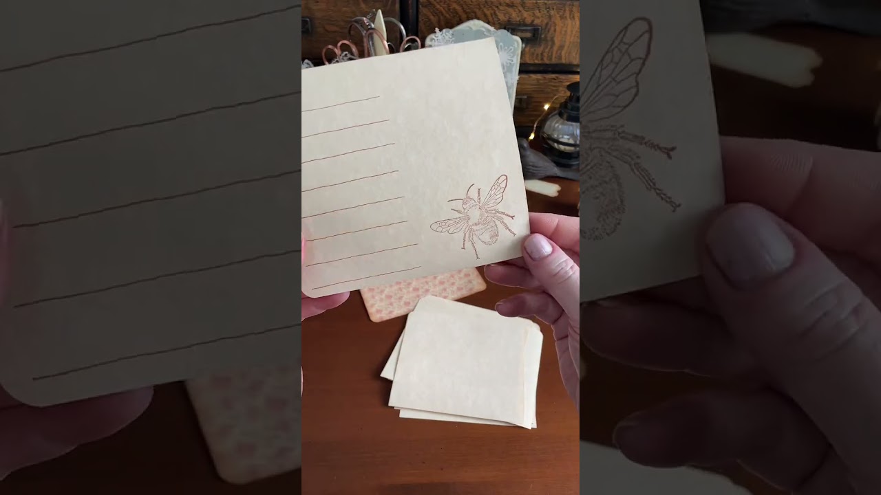 ✨Making a pad of paper for my journal✨