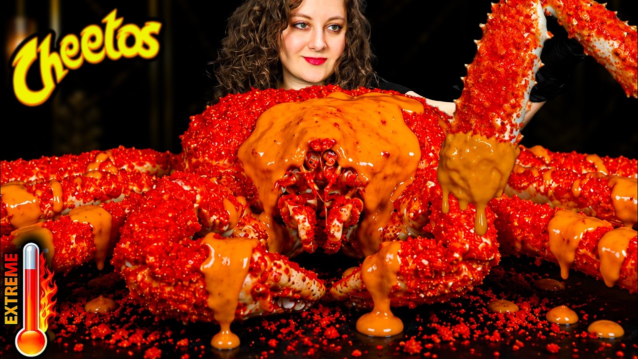 HOT CHEETOS KING CRAB SEAFOOD MUKBANG | SEAFOOD | MUKBANG | KING CRAB MUKBANG | SEAFOOD