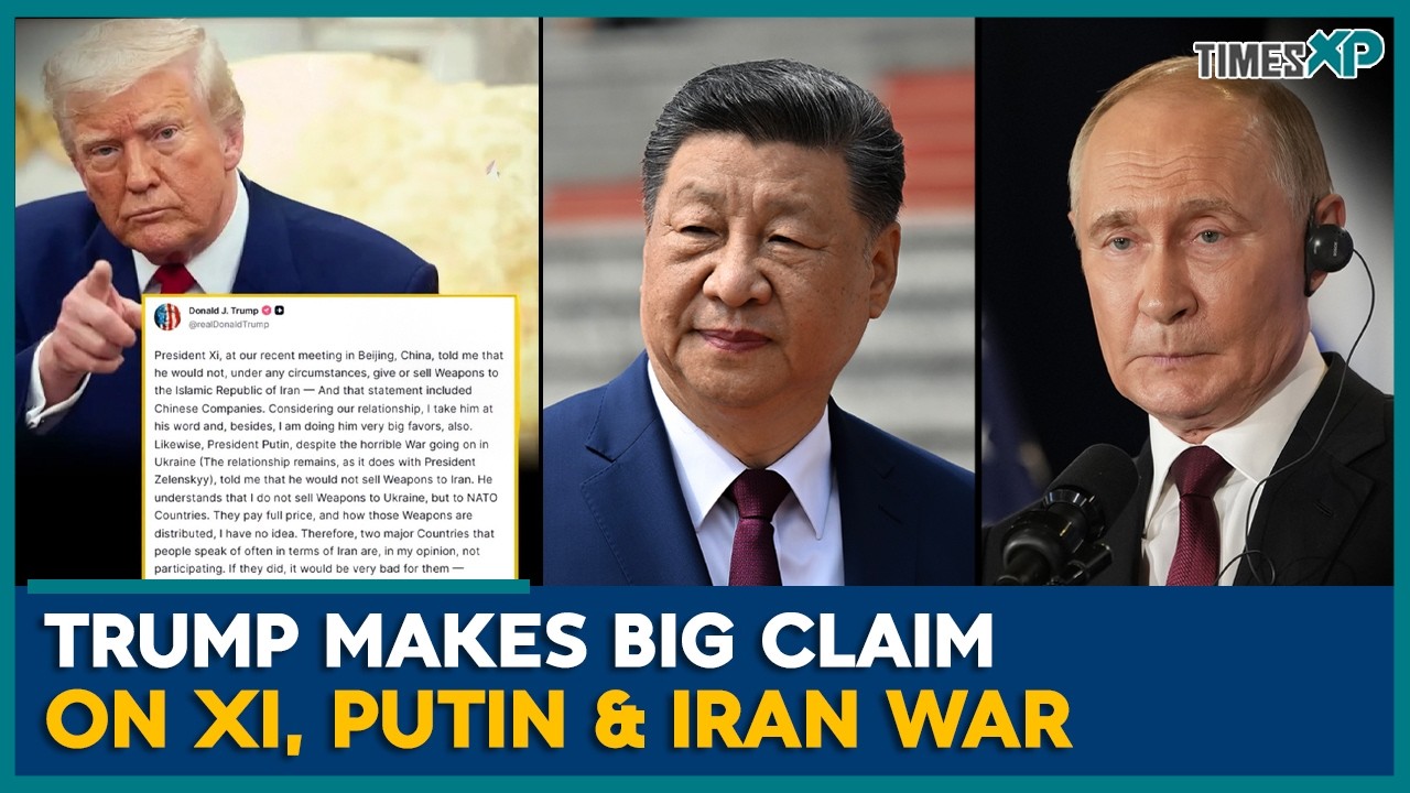 Trump Stuns With Big China Russia Revelation on Iran | Iran-israel War