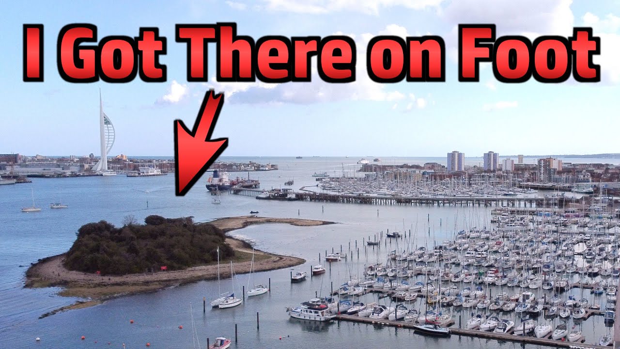 Islands on Foot: Walking Around Burrow Island (Rat Island), Gosport