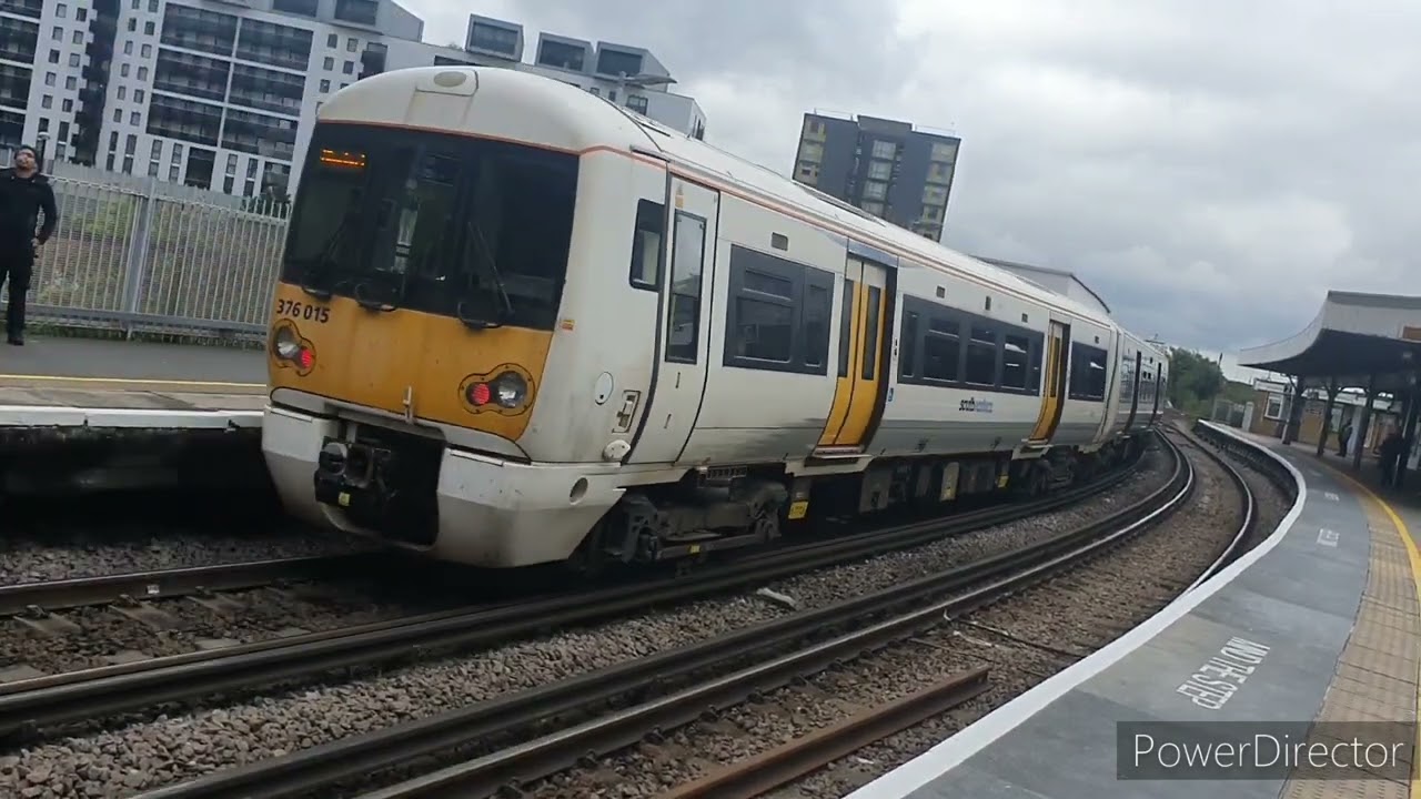 Trains at Lewisham Station 09/10/2024