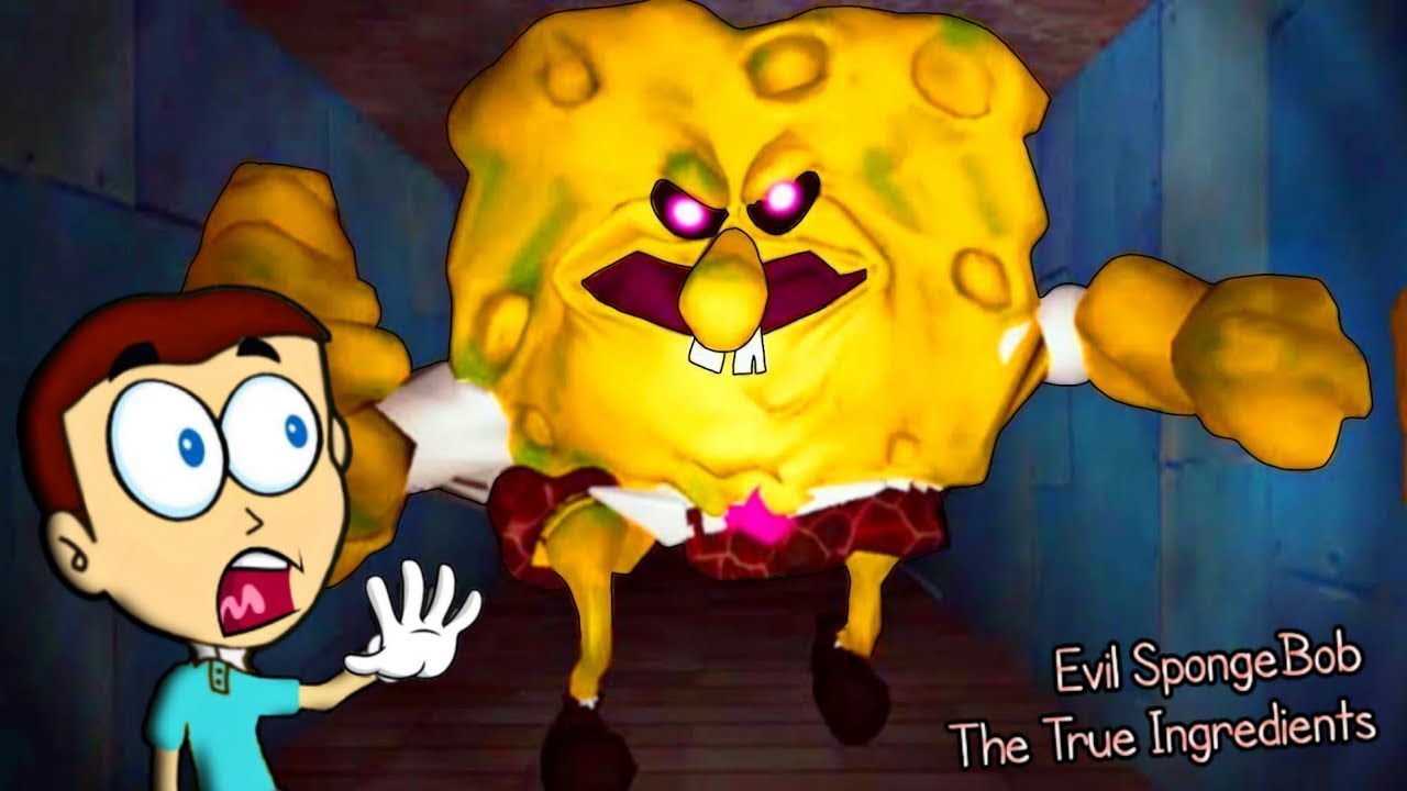 Spongebob Horror Game   The True Ingredients   Shiva and Kanzo Gameplay 1080p60