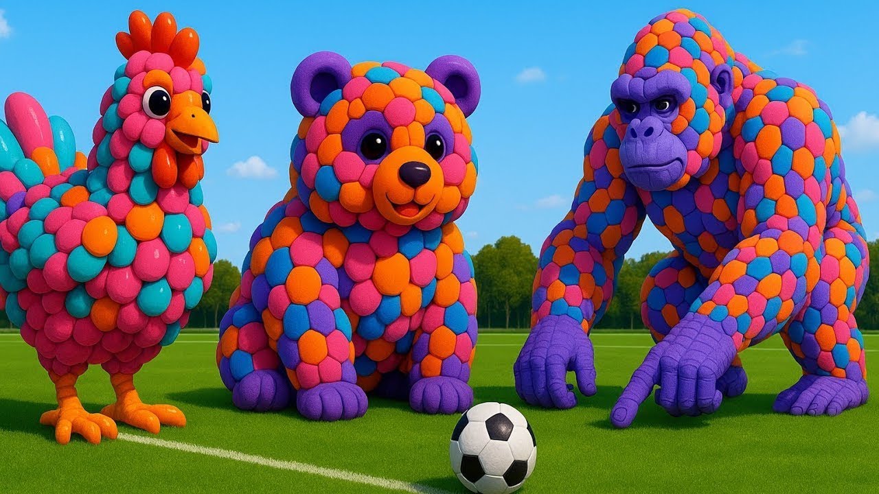 The mascot vibrato assistant Hen placed on the football field is popular, co-produced, and creative