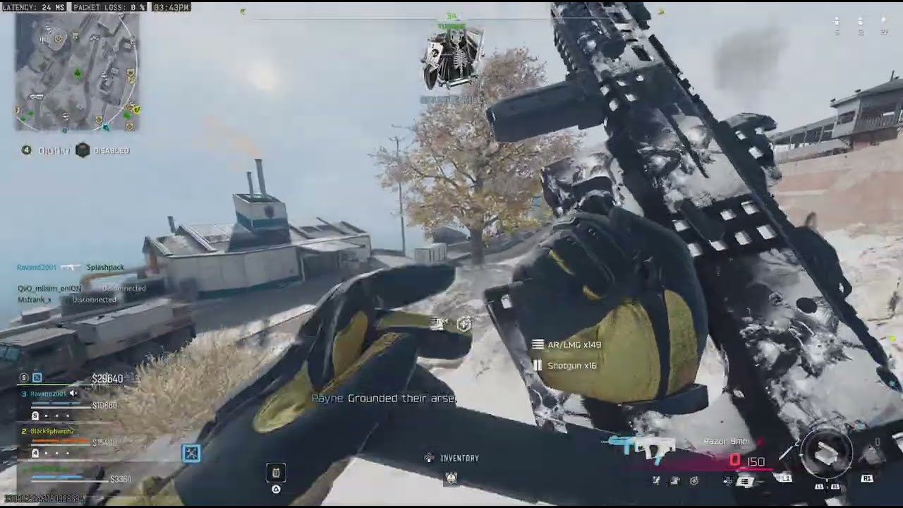 Using groundloot mxr 17 and razor 9mm (challenge)