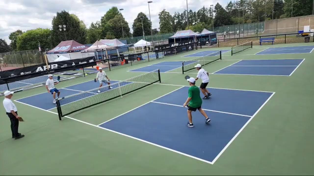 New Jersey Open - Men's Doubles 4.0 60+ Semifinals - Wolf & Puschak v. Heffler & Holofcener