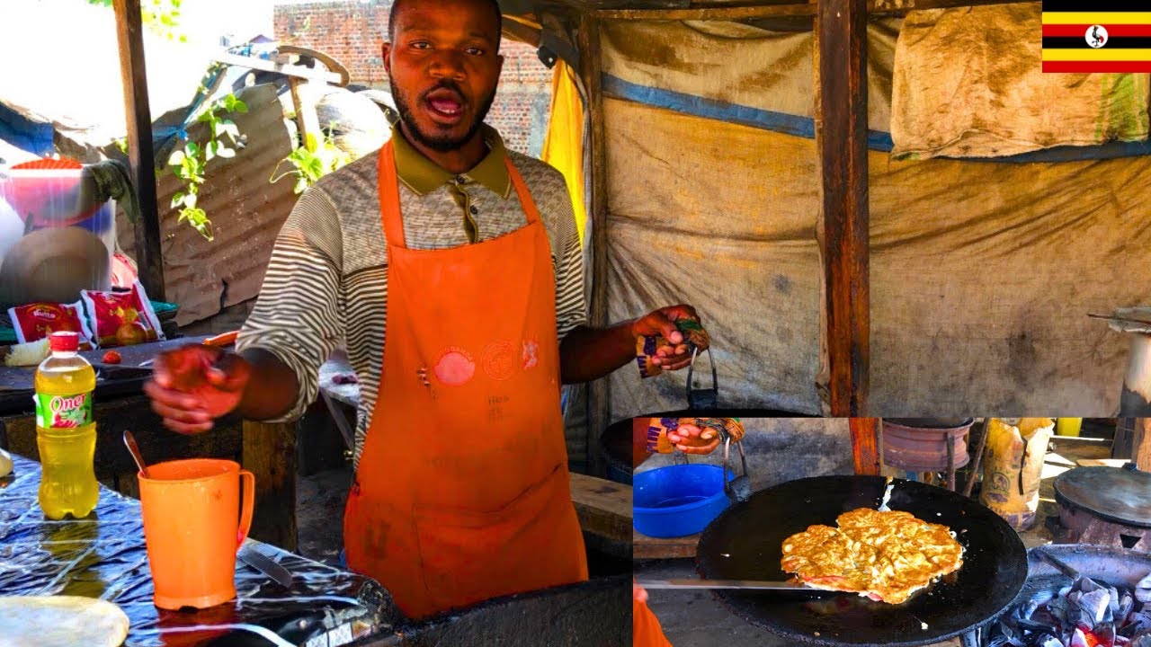 Ugandan Rolex | FAMOUS Street Food in Uganda