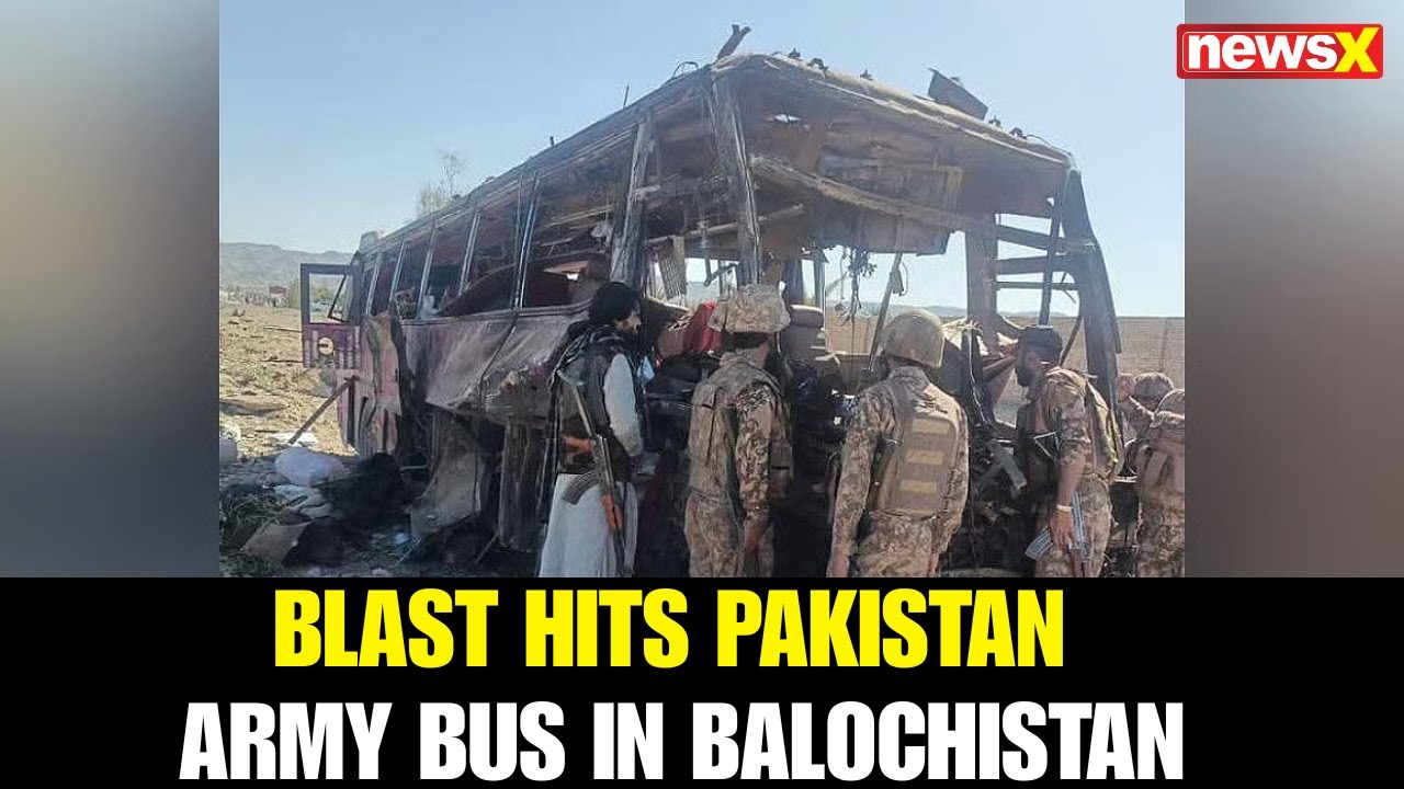 Massive Blast Targets Pakistan Army Bus in Khuzdar, Balochistan; Multiple Casualties Feared