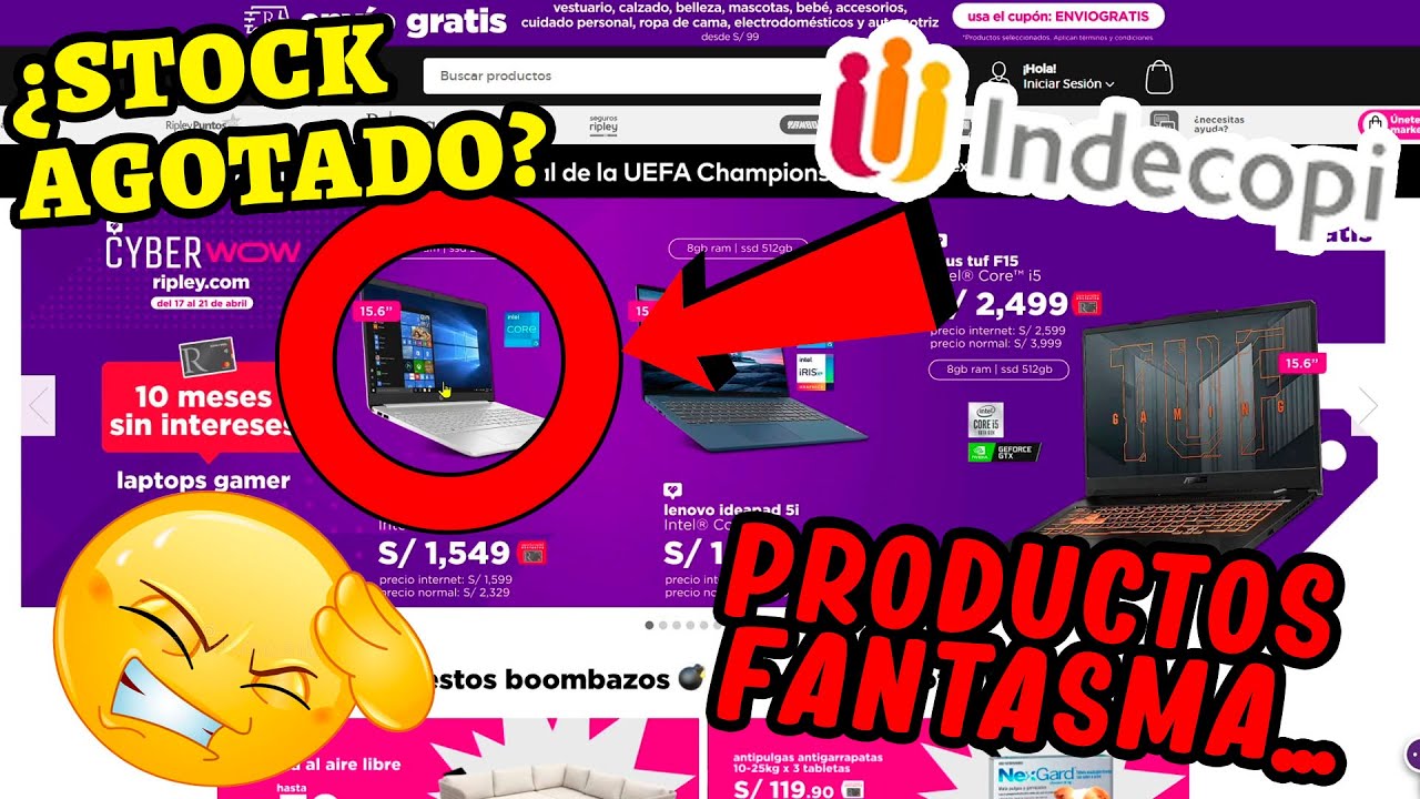 MI MALA EXPERIENCIA CON TIENDAS RIPLEY - ME ESTAFARON? COMPRAS EN LINEA?