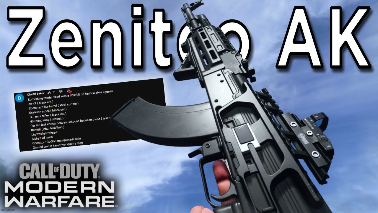 Zenitco AK Style on Modern Warfare Gameplay (PS5)