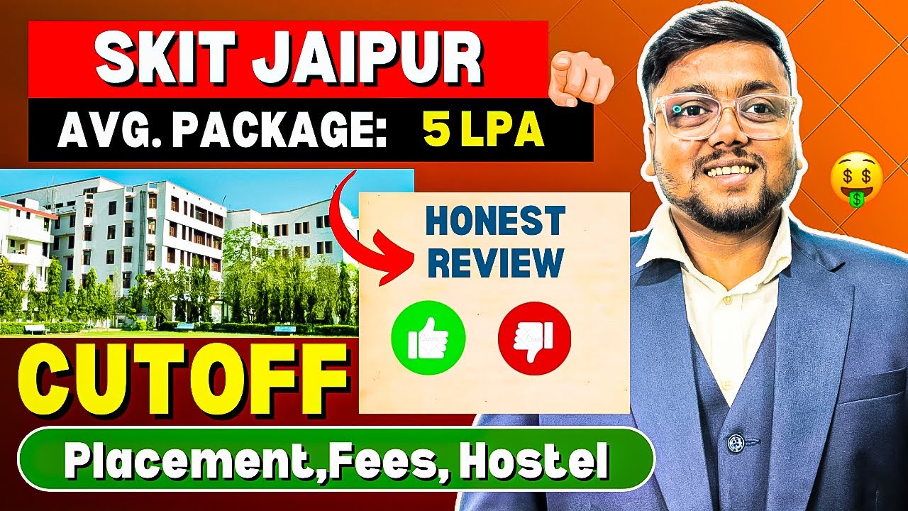 SKIT Jaipur College Review 2024 😍 | Placements,Fee,Sports etc | REAP Counselling 2024 | SKIT JAIPUR