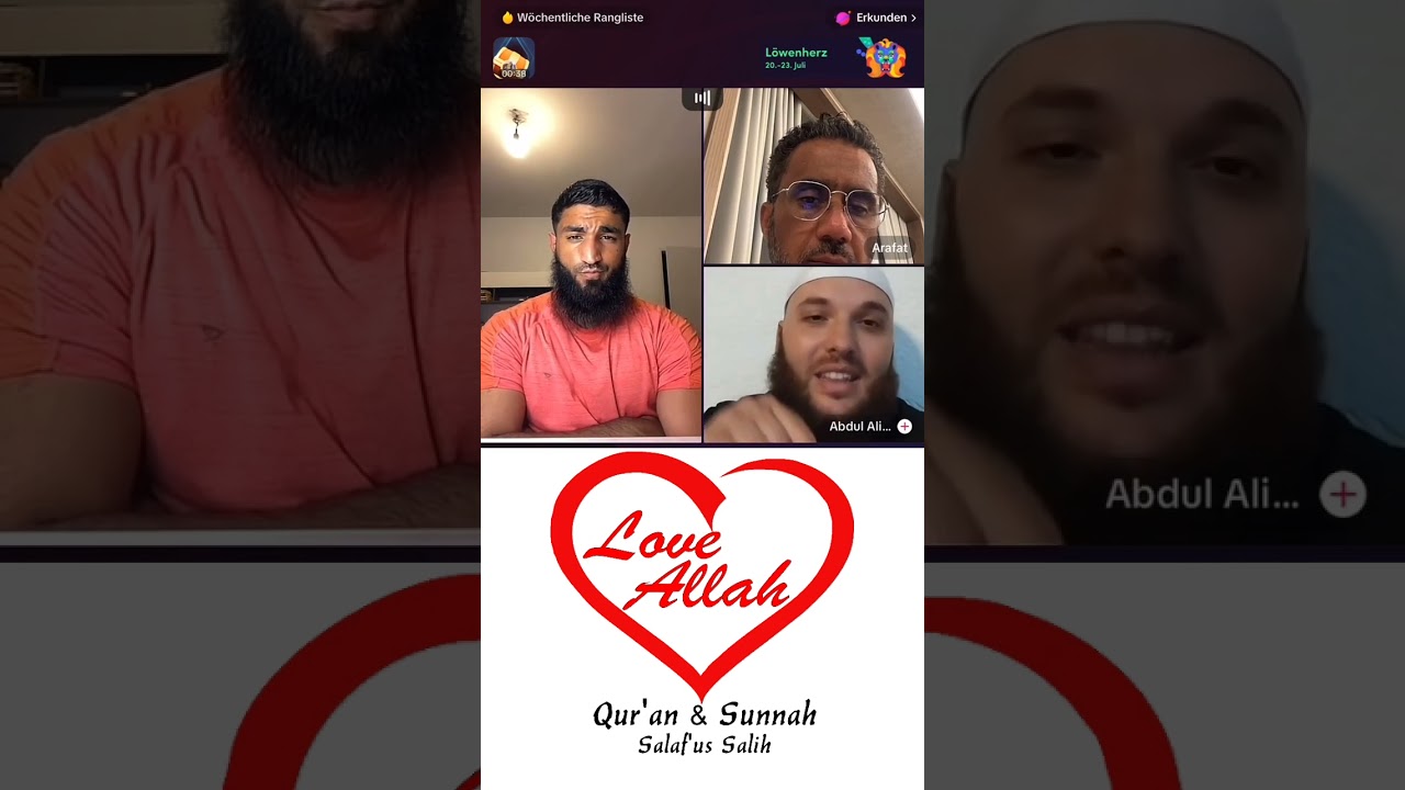 Arafat, Alim Hamza und Liebe zum Hadith reden über den Islam