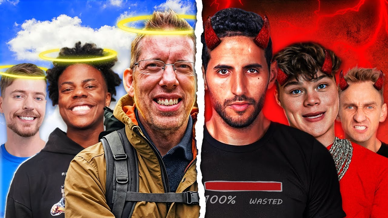 Most Loved VS Most Hated YouTubers of 2025