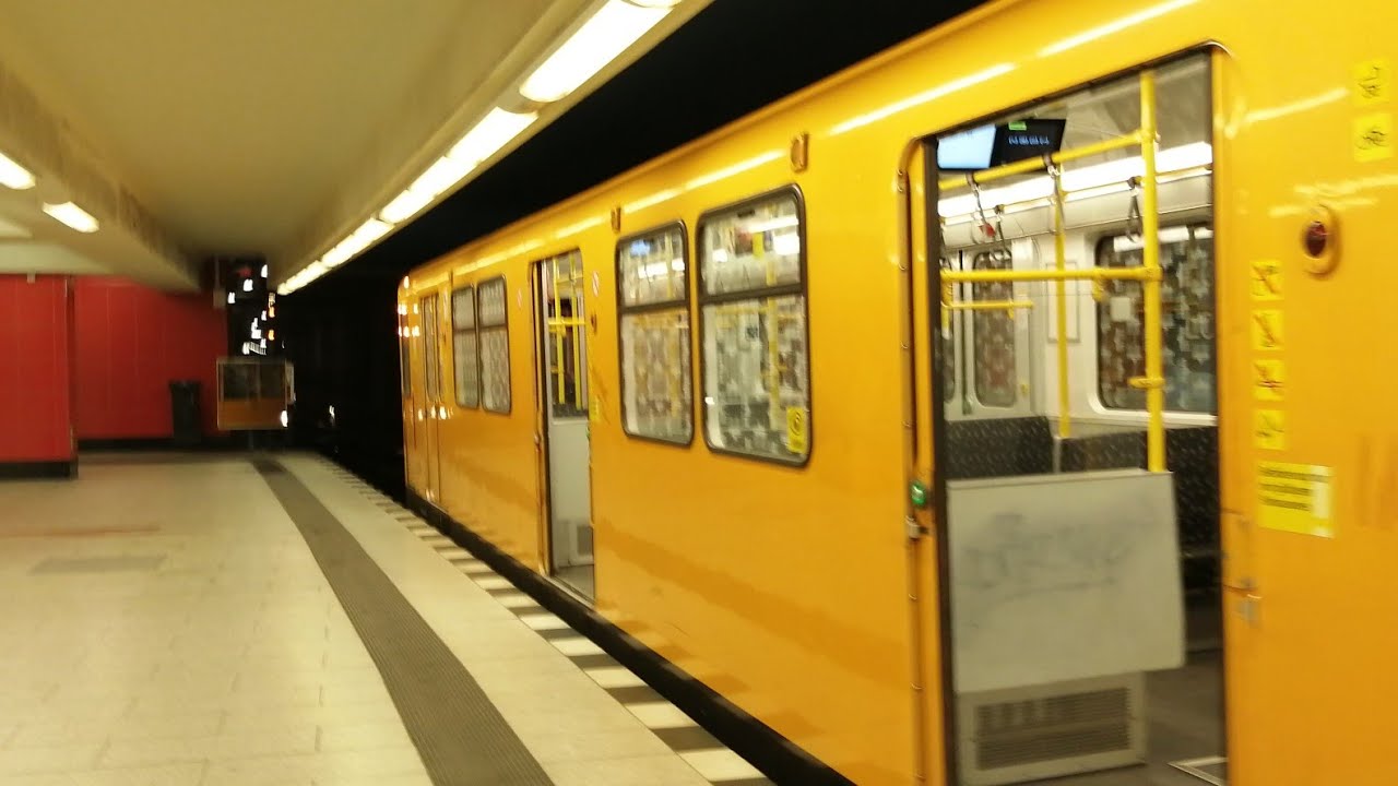 U-Bahn Berlin Mitfahrt von Rathaus Steglitz bis Osloer Str im F76E auf der U9