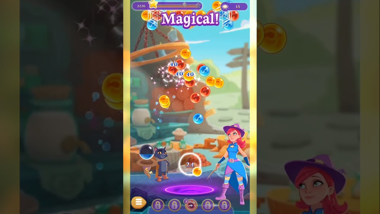 Bubble Witch 3 Saga Level 26