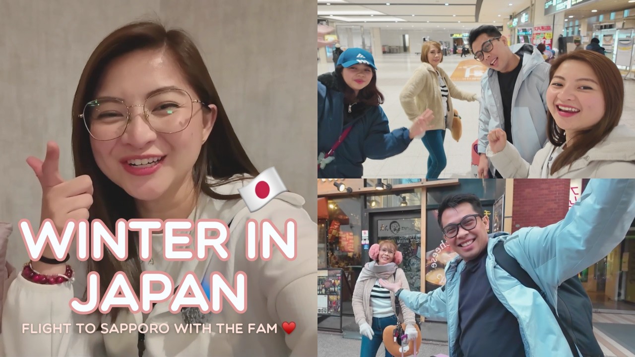 SAPPORO IN WINTER 2026 ❄️ : What it's like for first-time visitors 🇯🇵 | JOYCE YABUT - BARTOLOME