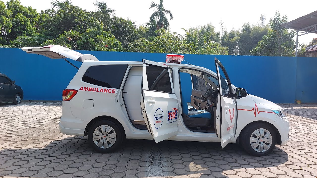 AMBULANCE WULING CONFERO MODE SIMPLE DAN ELEGAN TAPI DALEMNYA WAAAHHH