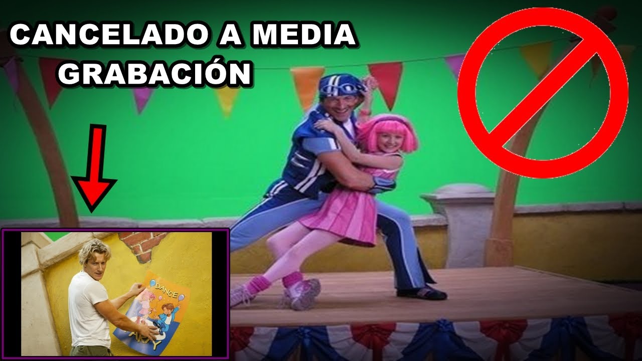 El raro episodio de LAZY TOWN que fue cancelado a media GRABACION por estos motivos…(the lazy dance)