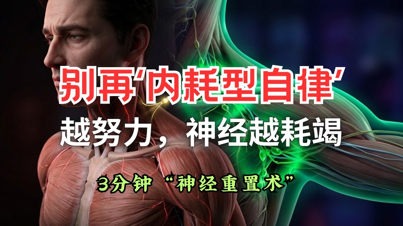 别再强迫自己自律了！2026 神经调优术：如何在 3 分钟内黑入你的神经系统？#雅说健康 #迷走神经 #2026健康趋势