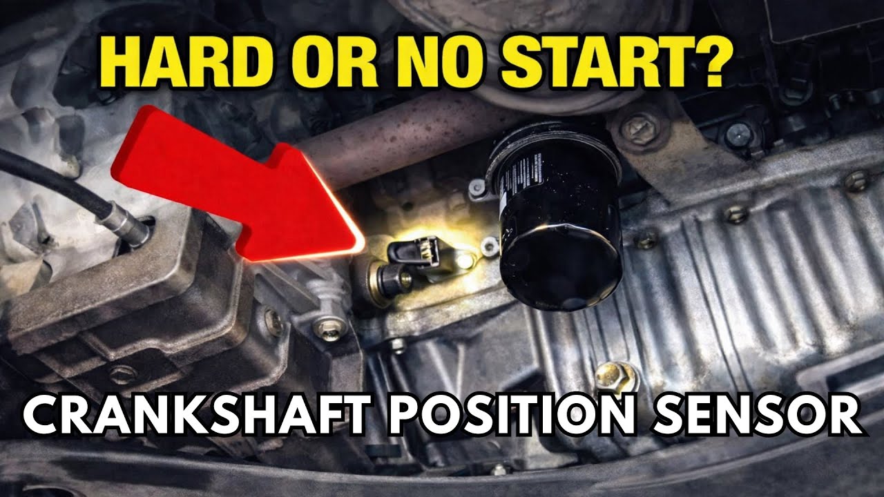 2008-2012 Honda Accord 2.4L Crankshaft Sensor Replacement (Step-by-Step DIY)