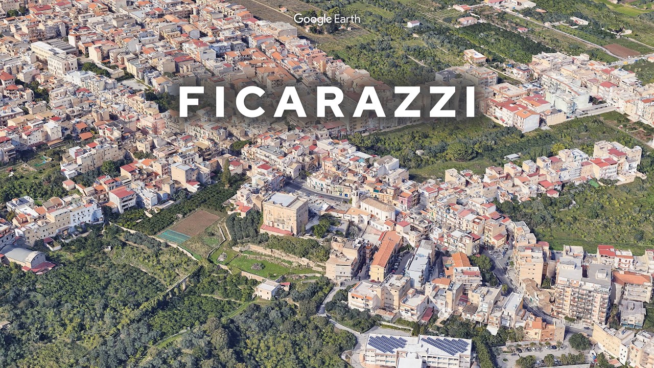Ficarazzi dall'alto | Palermo Sicilia su Google Earth