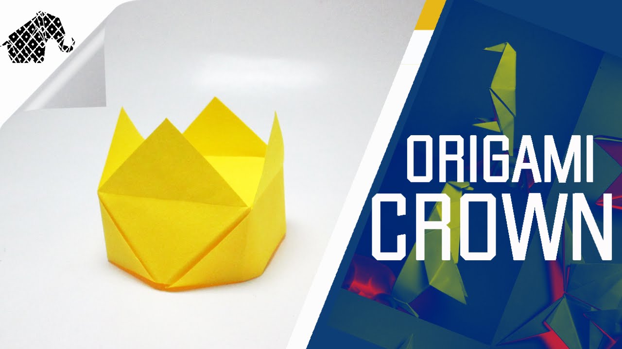Origami - How To Make An Origami Crown