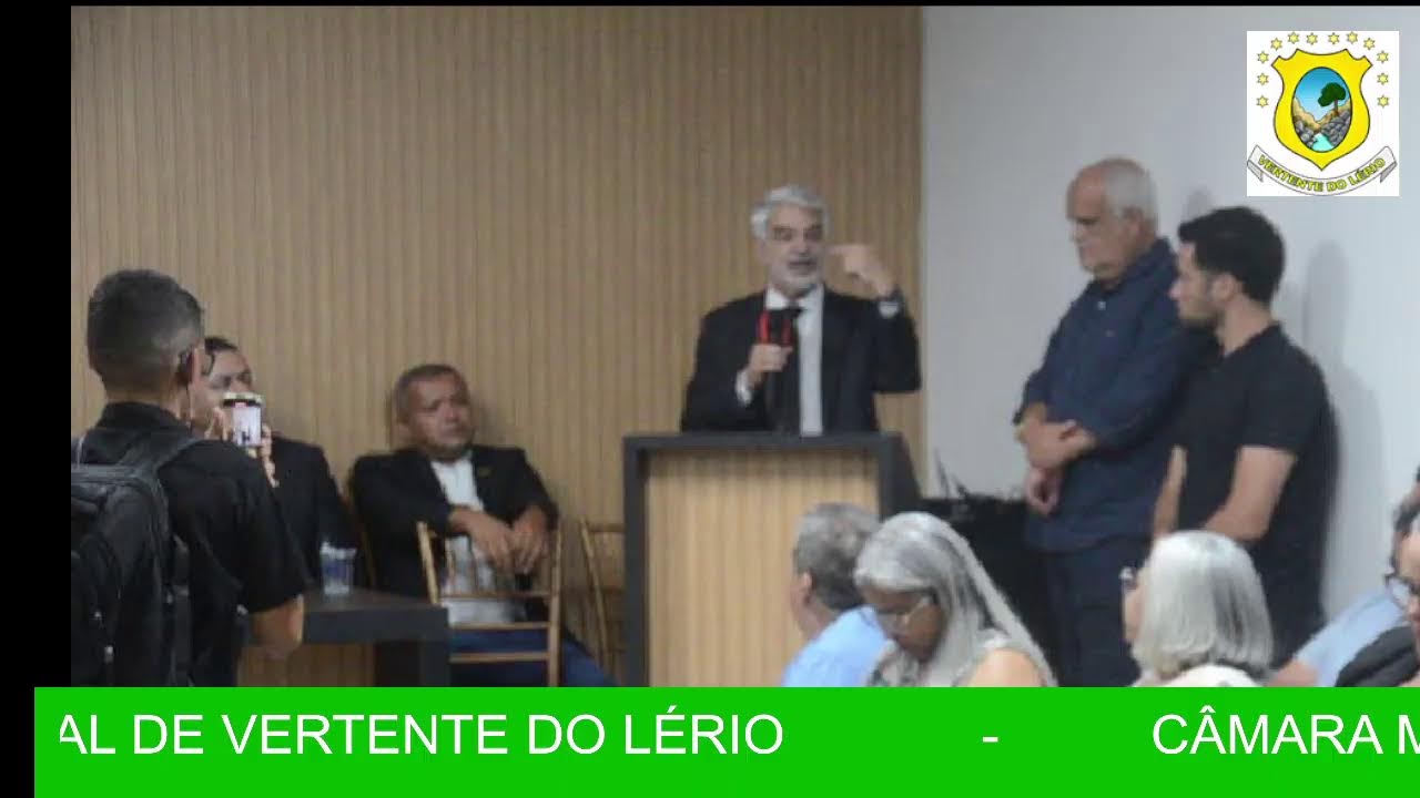 Solenidade Magna de Outorga do Título de Cidadão de Vertente do Lério pela Câmara Municipal.