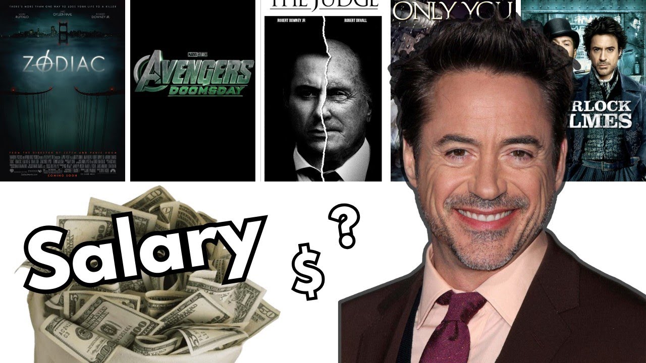 Robert Downey Paycheck For Every Movie He Ever Made