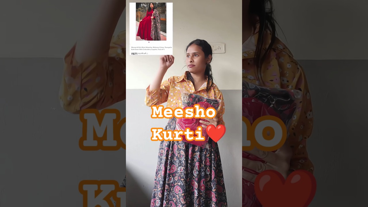 Meesa kurti review❤️