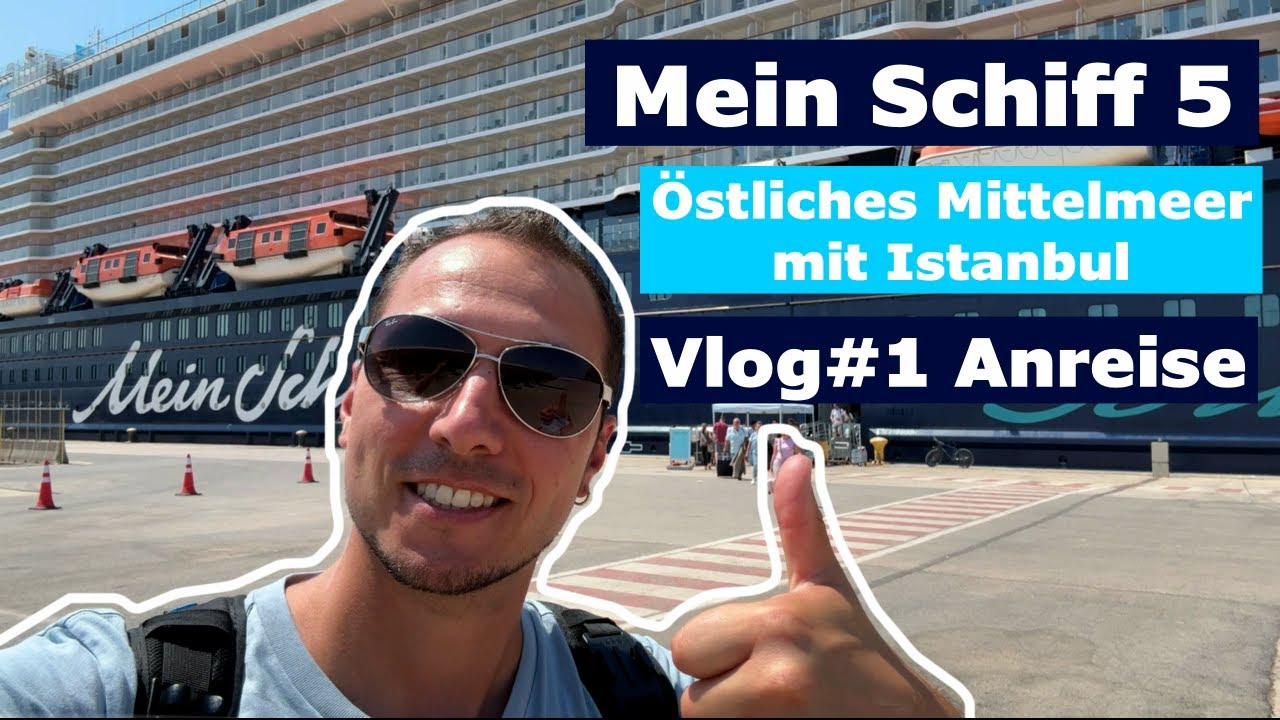 Mein Schiff 5 | Östliches Mittelmeer mit Istanbul | Vlog #1 Anreise nach Heraklion