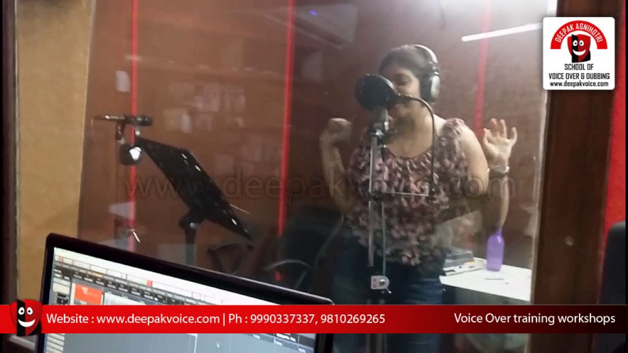 Learn Voice Over & Dubbing @ deepakvoice com