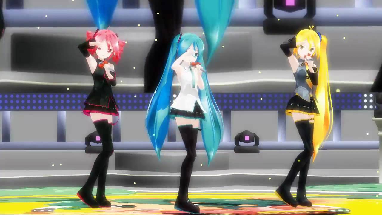 [MMD] Miku, Teto, Neru - Dream Fighter