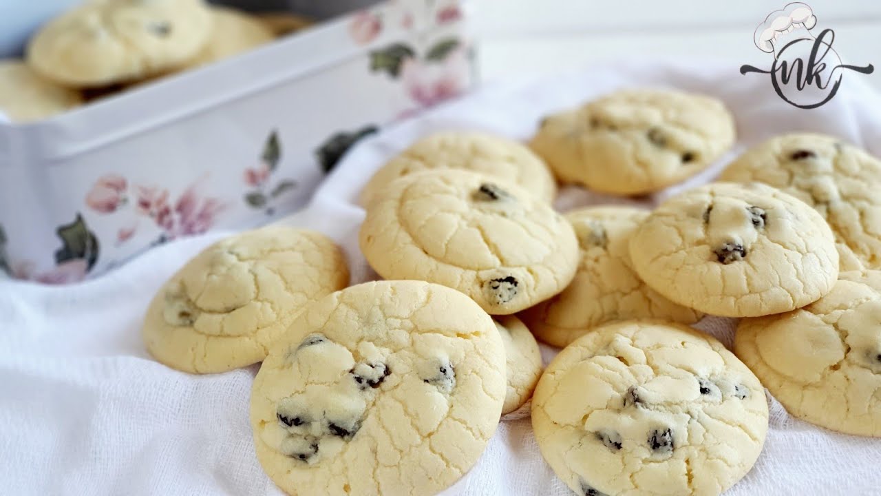 شیرینی کشمشی به سبک قنادی، شیرینی عید نوروز | Persian Raisins Cookies, Shirini Keshmeshi