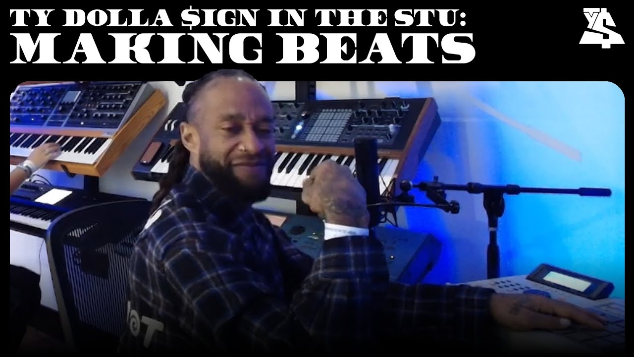 Ty Dolla $ign Making Beats On Stream!