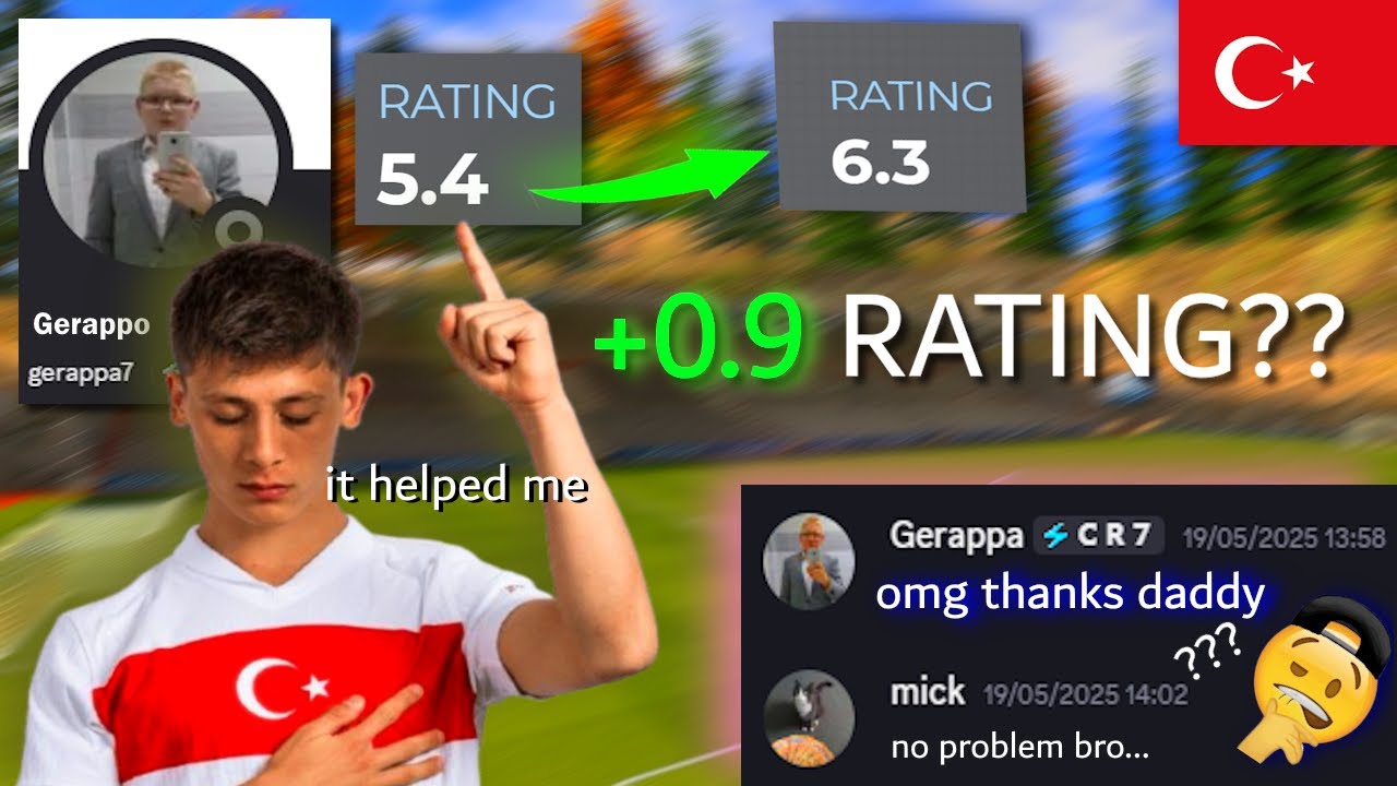 This TURKISH player paid me to teach him IOSOCCER.... (I EARNED SO MUCH)