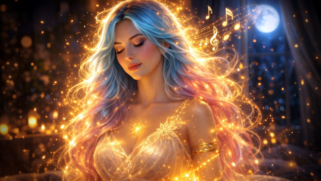 Ethereal Humming Sleep Atmosphere for Anxiety Relief | Lullabies By Sylvara 1