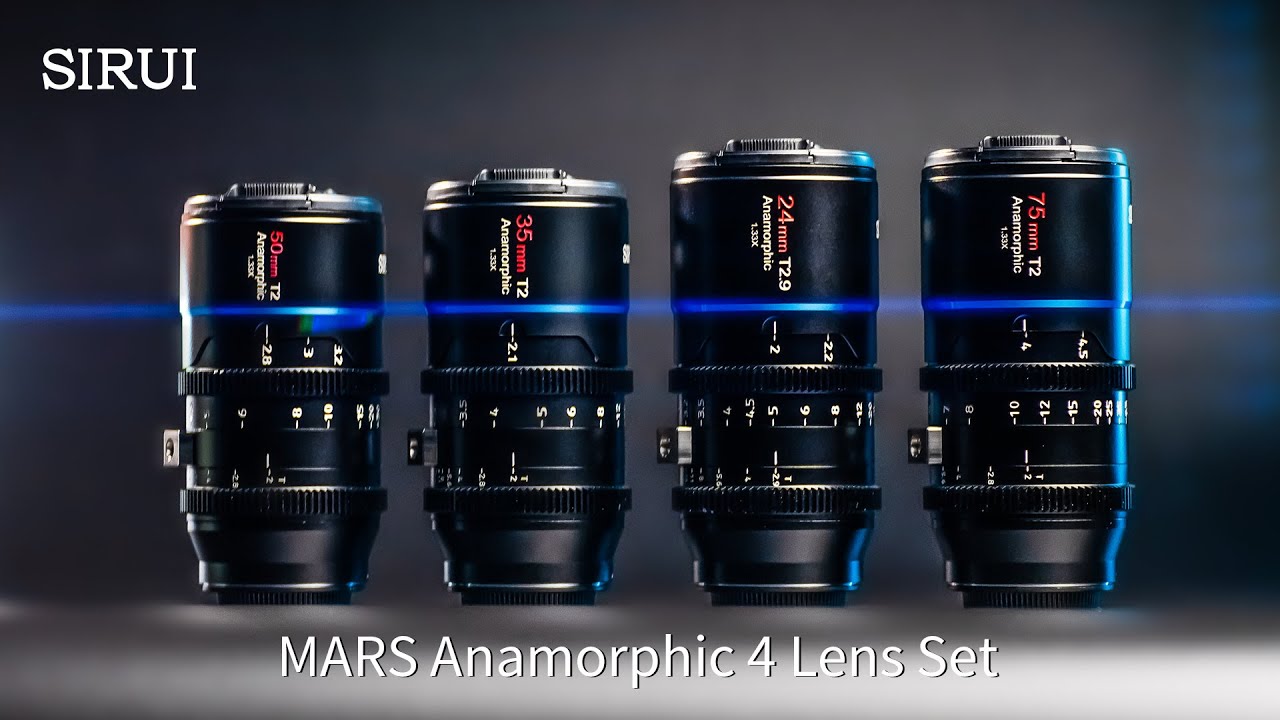 SIRUI MARS 1.33x 4 Lens Set Product release video-Born for cinematic videography