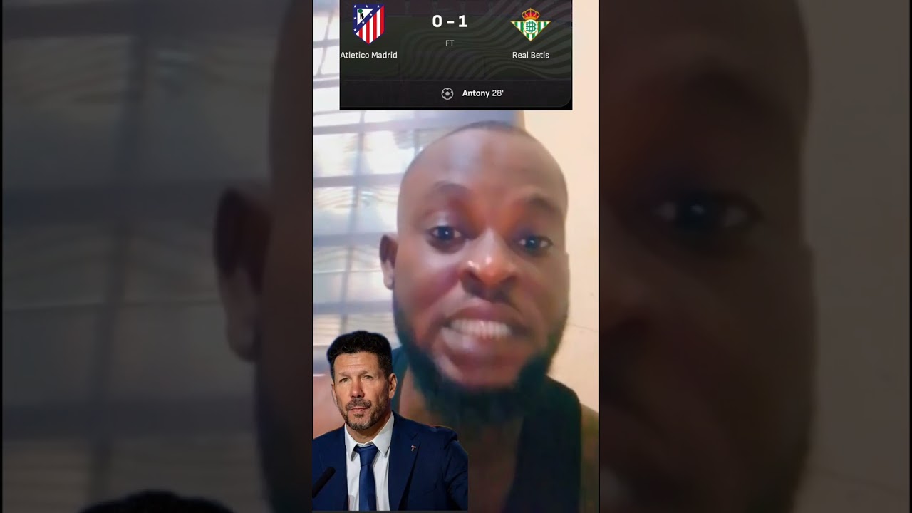 Atlético fall at home 😤0–1 vs Real Betis — is Simeone’s time up?#SimeoneOut #LaLiga #Atleti#goviral 