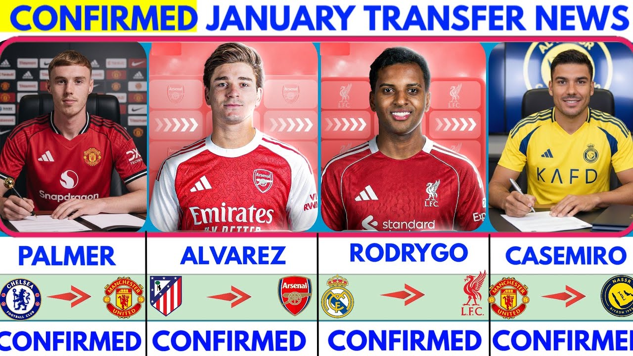🚨LATEST CONFIRMED TRANSFER NEWS AND RUMOURS TRANSFER NEWS 2026|Alvarez✔️Rodrygo✔️Palmer✔️Casemiro..🚨