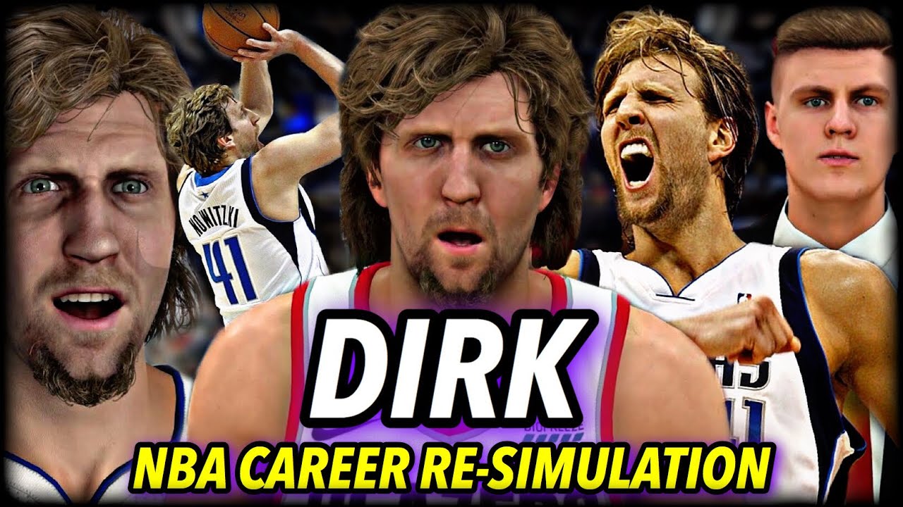 DIRK NOWITZKI&rsquo;S NBA CAREER RE-SIMULATION | EVEN MORE DOMINANT IN THE MODERN ERA? | NBA 2K20