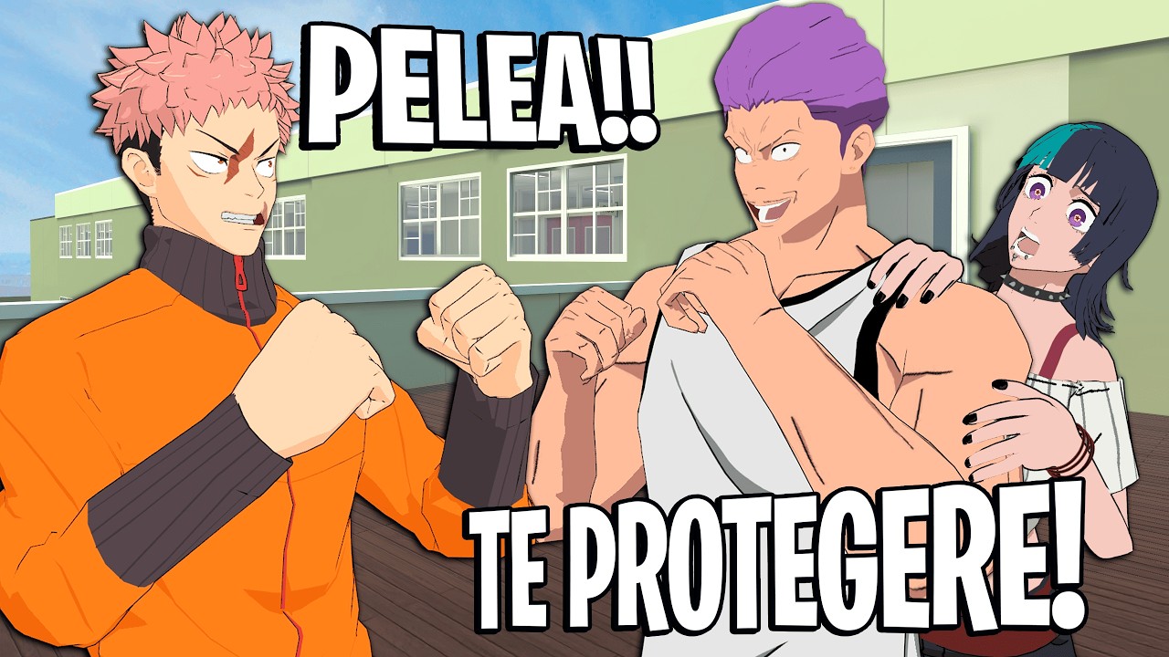 ITADORI y MEGUMI se PELEAN contra HAKARI y KIRARA! | Jujutsu Kaisen VR