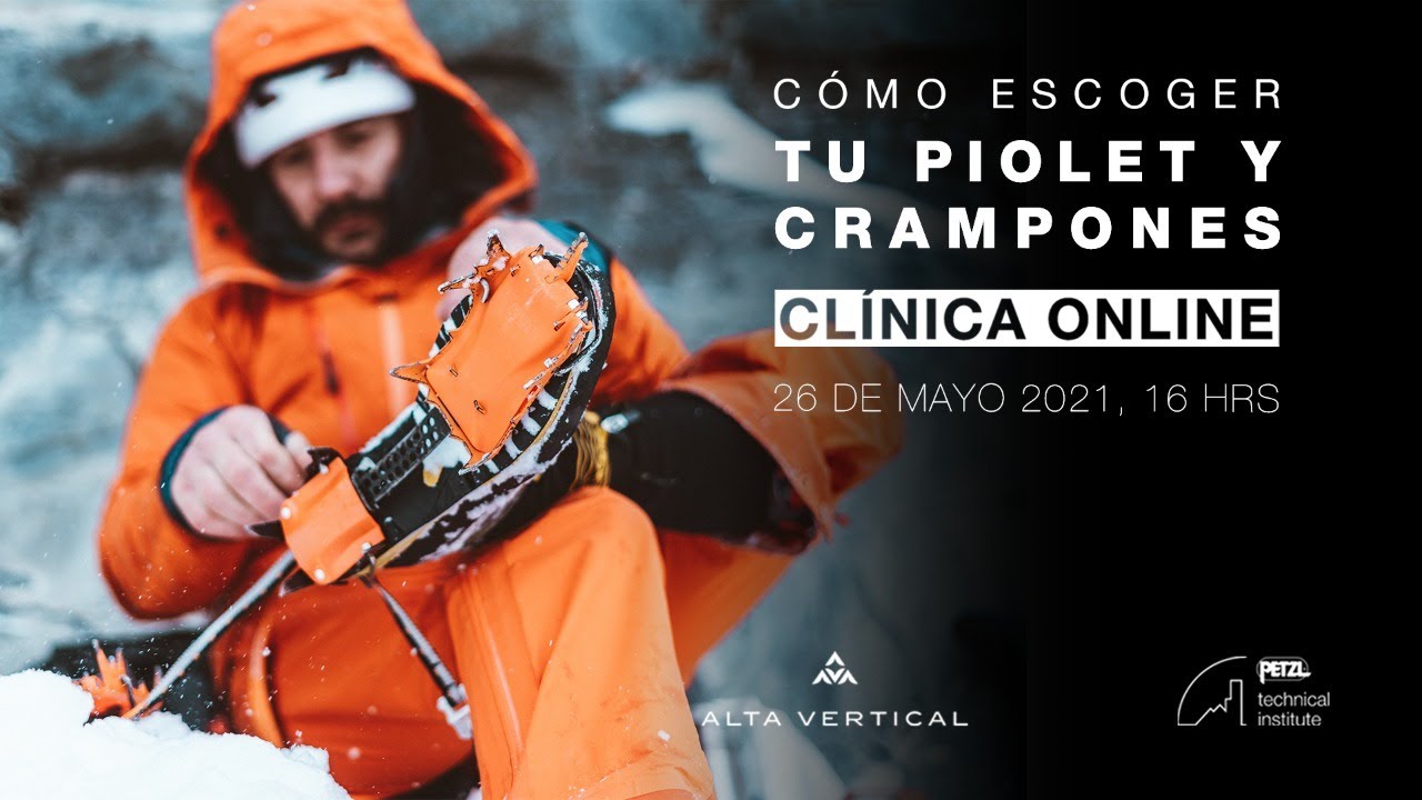 Clínica Petzl: Cómo escoger tu piolet y crampones