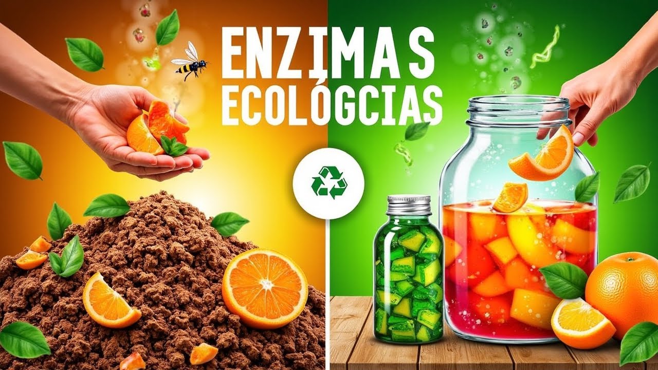 C&oacute;mo Hacer ENZIMAS ECOL&Oacute;GICAS con C&aacute;scaras