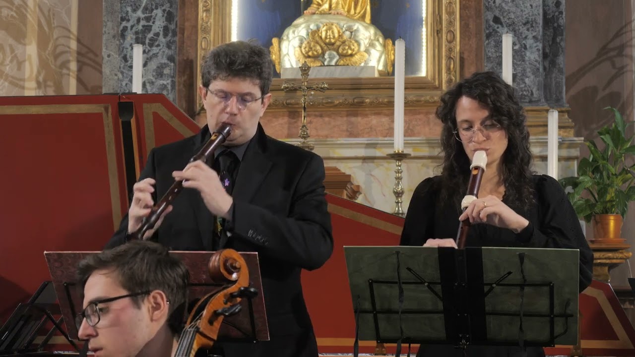 Bach: Concerto BWV 1057 • Oberti, Scorticati, Campobasso • Novara Conservatory Baroque Orchestra