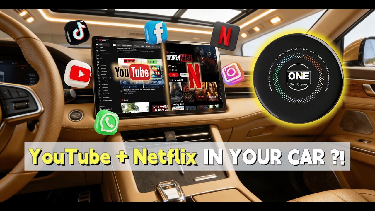 Mirror Your Car Screen Anywhere | CarPlay AI Box HE Pro