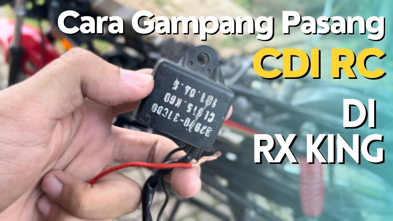 🔴 Simple Banget ❗️PASANG CDI RC TORNADO DI RX KING STANDAR