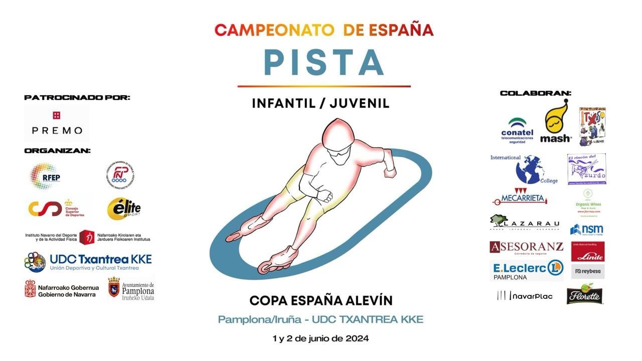 DOMINGO MAÑANA. CAMPEONATO DE ESPAÑA PISTA. INFANTIL Y JUVENIL. PATINAJE VELOCIDAD