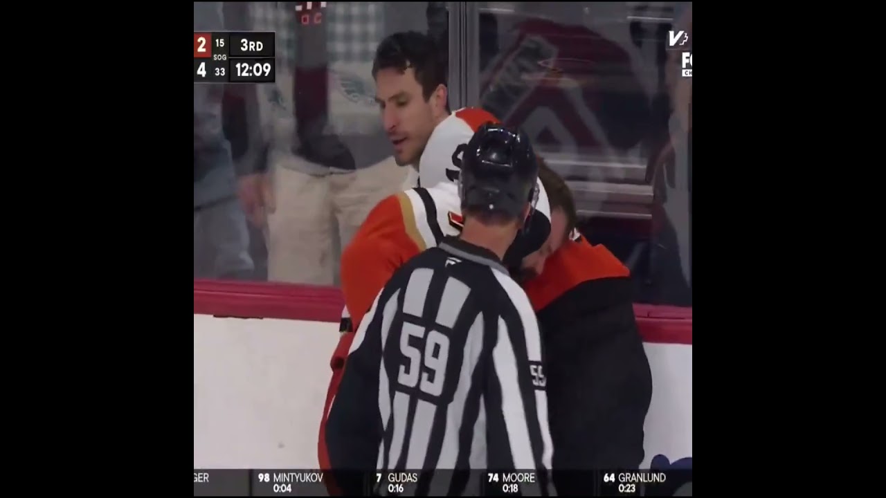 Radko Gudas drops the gloves 🥊