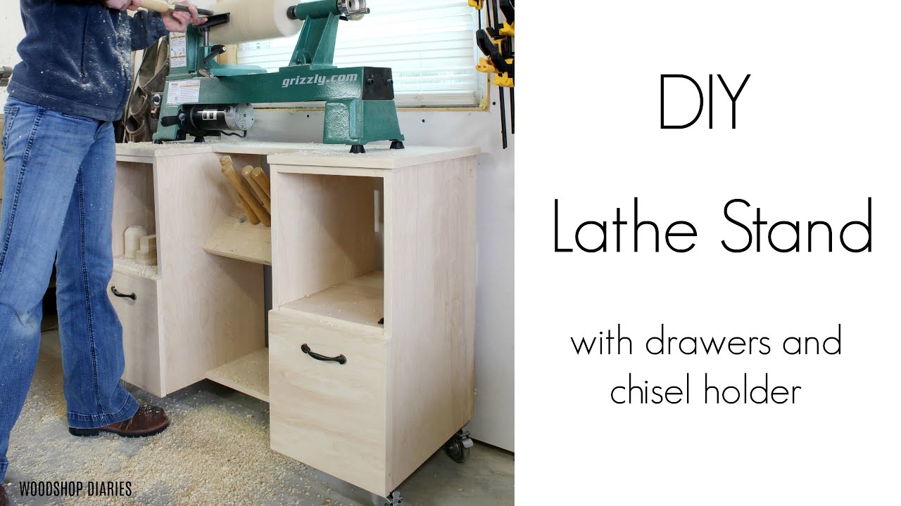How to Build a DIY Mobile Lathe Stand