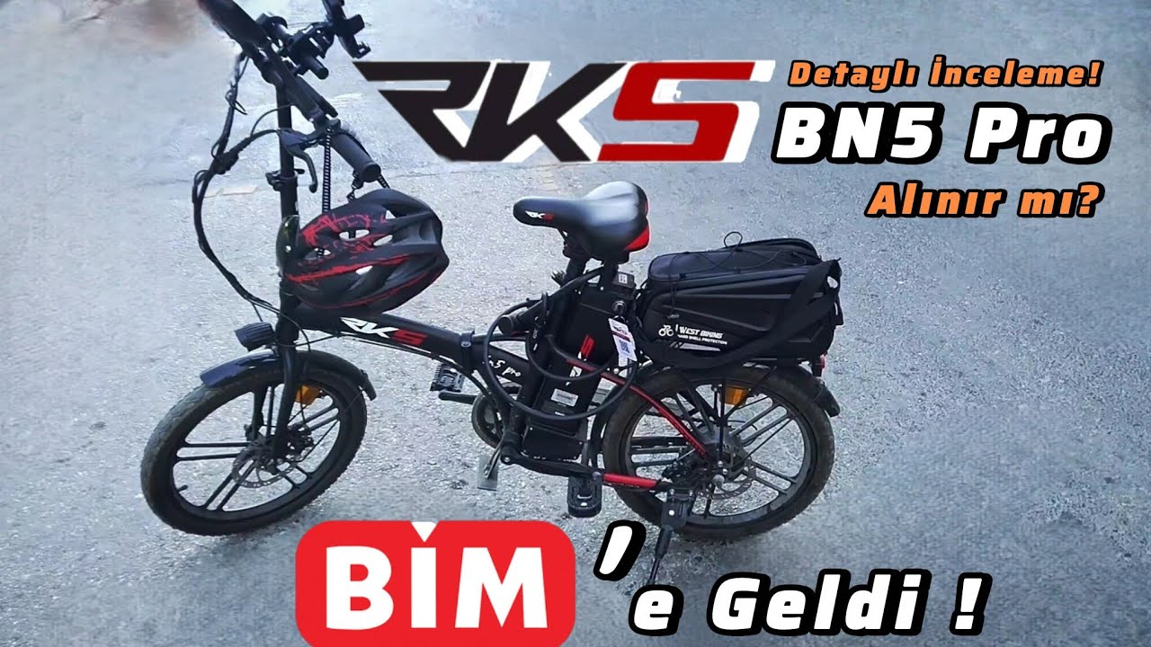 Bim'e Gelen Rks BN5 Pro Elektrikli Bisiklet Detaylı İnceleme | Alınır mı? Artı ve Eksiler #ebike